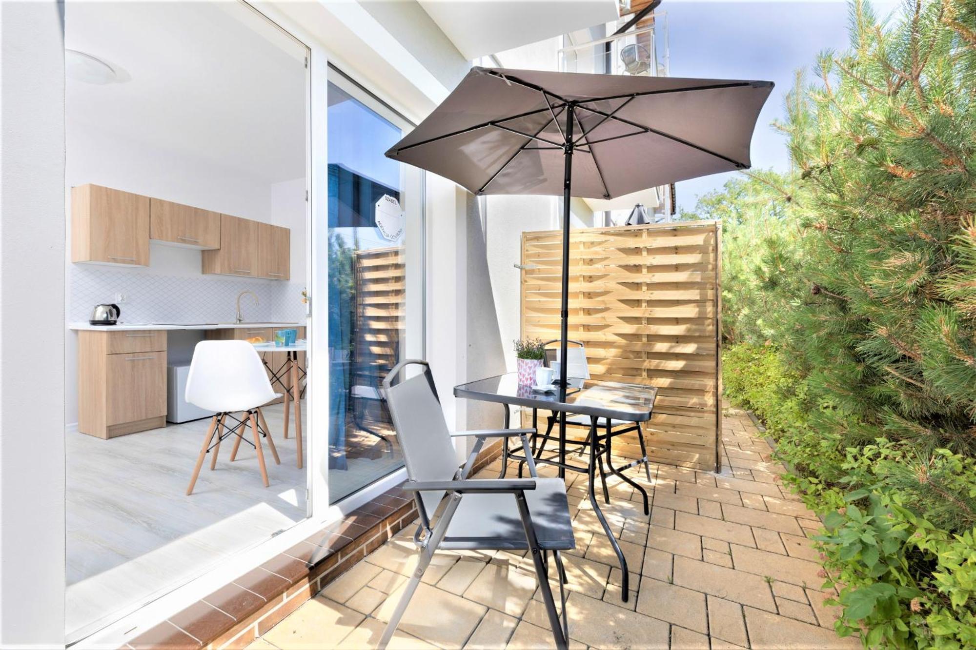 Apartamenty Przy Plazy, Ogrod - Grzybowo-Kolobrzeg - Nadmorska 26 Grzybowo  Exterior foto